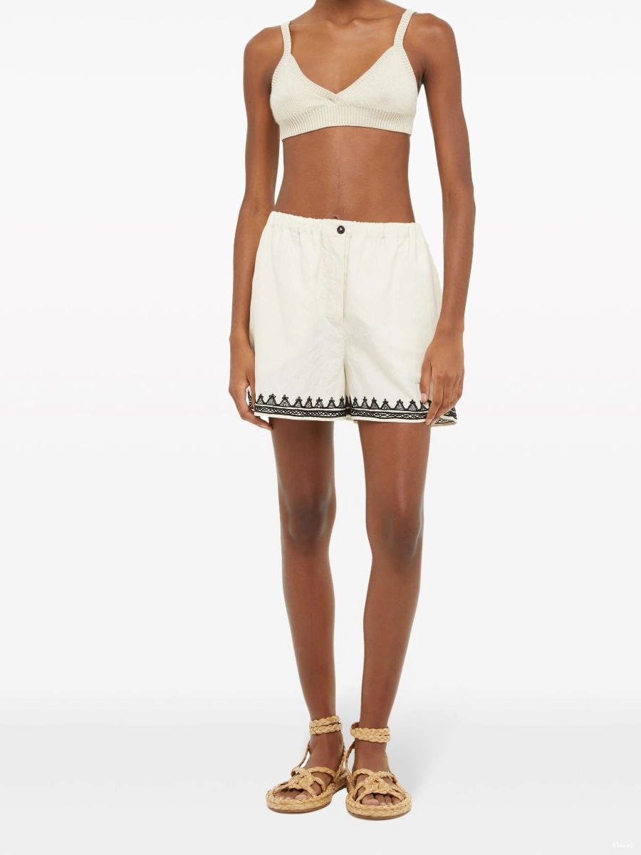 Affordable Akasha Women Alanui shorts cotton-blend 0728